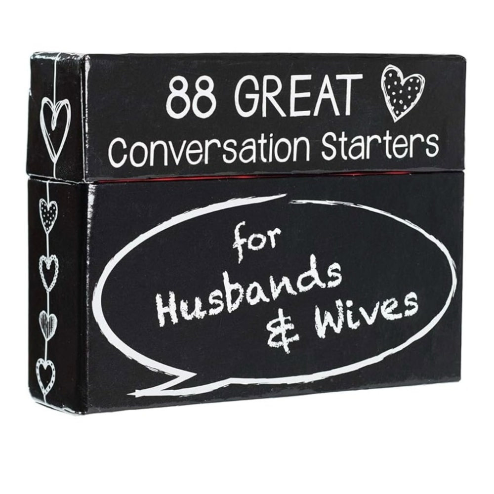 88 Great Conversation Starters for Husbands & Wives